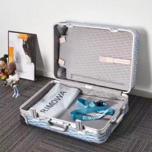 Replica Rimowa & Dior Suitcase Light Blue - premium 1:1 fake handbag model