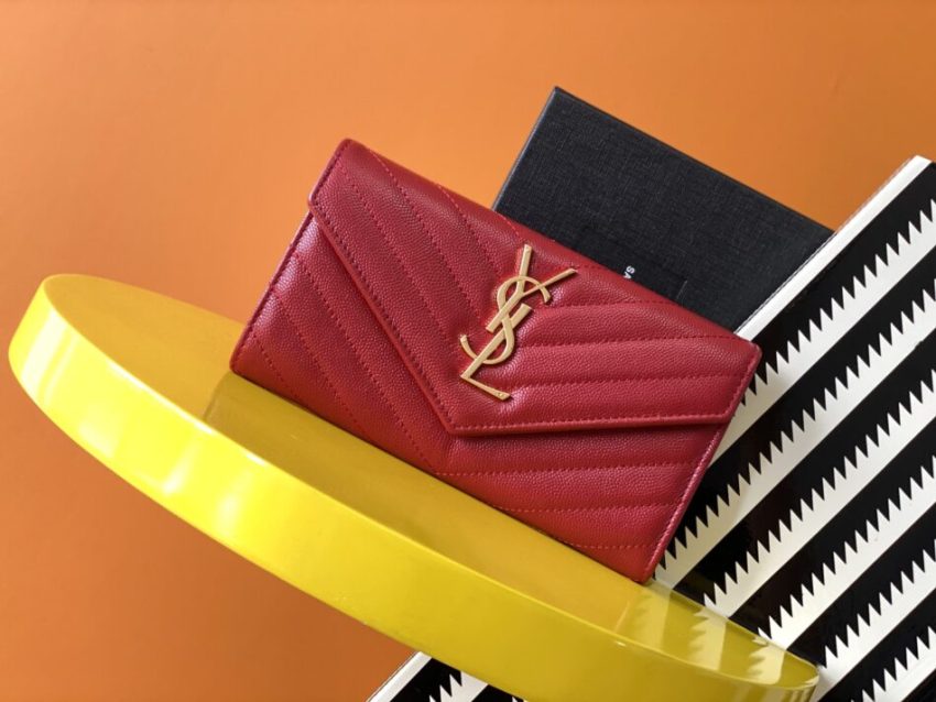Replica Yves Saint Laurent Large Flap Wallet - high-accuracy replica luxury purse