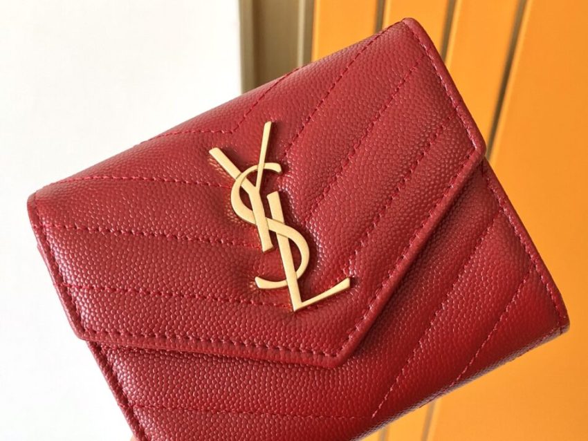 Replica Yves Saint Laurent Tri-Fold Wallet - realistic designer-inspired fake bag