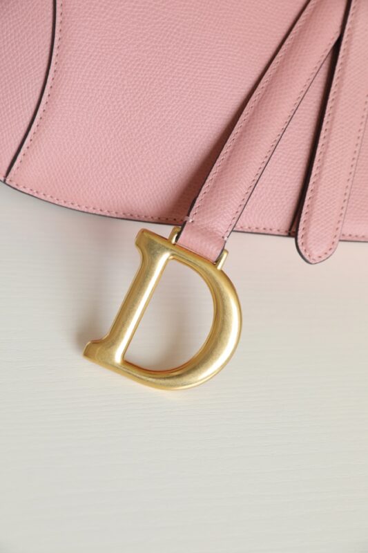 Replica Dior Saddle Bag Pink - high-end fake designer purse