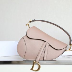 Replica Dior Saddle Bag Nude - high-accuracy replica luxury purse