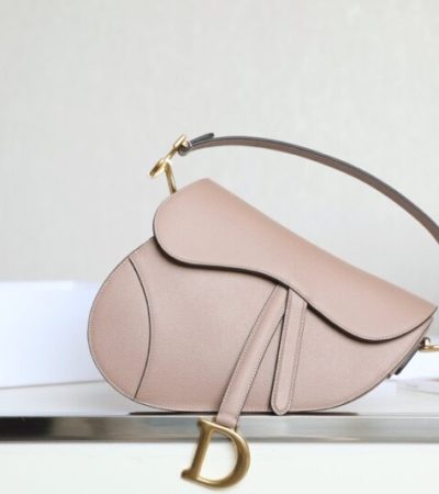 Replica Dior Saddle Bag Nude - high-accuracy replica luxury purse