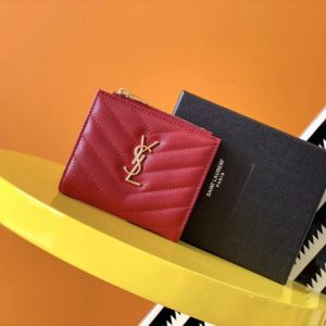 Replica Yves Saint Laurent Zipper Wallet - ultra-realistic fake designer tote