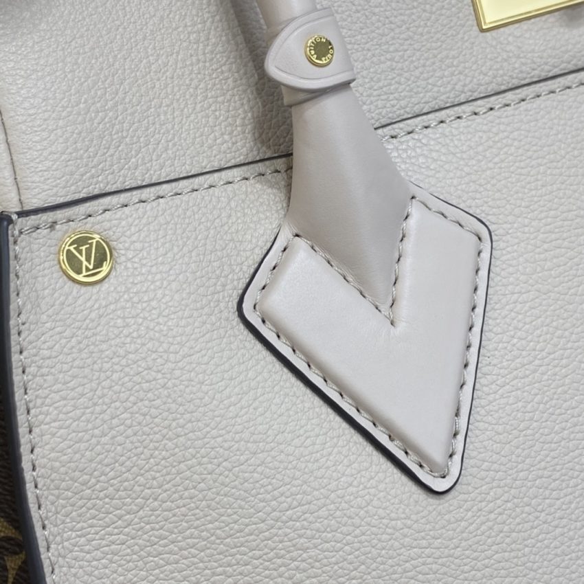 Replica Louis Vuitton On My Side White - high-quality designer bag clone