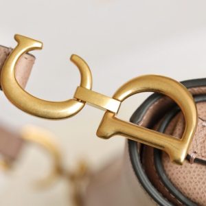 Replica Dior Saddle Bag Small Nude - premium 1:1 fake handbag model