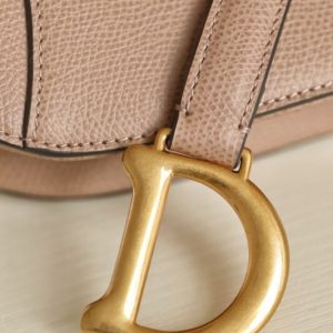 Replica Dior Saddle Bag Small Nude - realistic designer-inspired fake bag