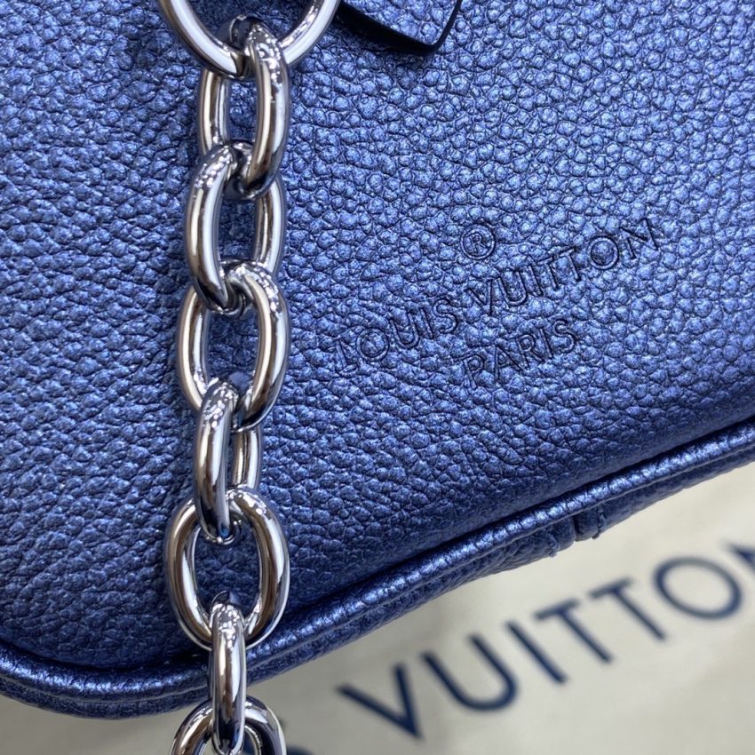 Replica Louis Vuitton Speedy Bandouliere 20 Dark Blue - elite superclone designer purse