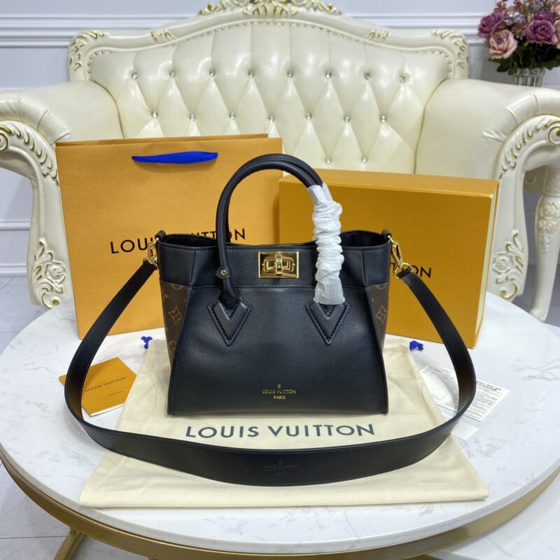 Replica Louis Vuitton On My Side PM Black - premium-grade designer purse dupe