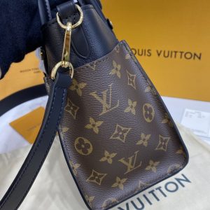 Replica Louis Vuitton On My Side PM Black - best-selling designer handbag dupe