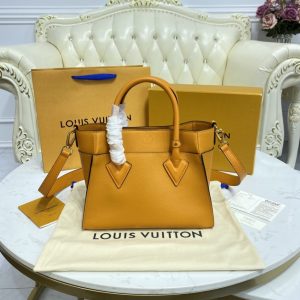 Replica Louis Vuitton On My Side PM Brown - best quality luxury bag dupe