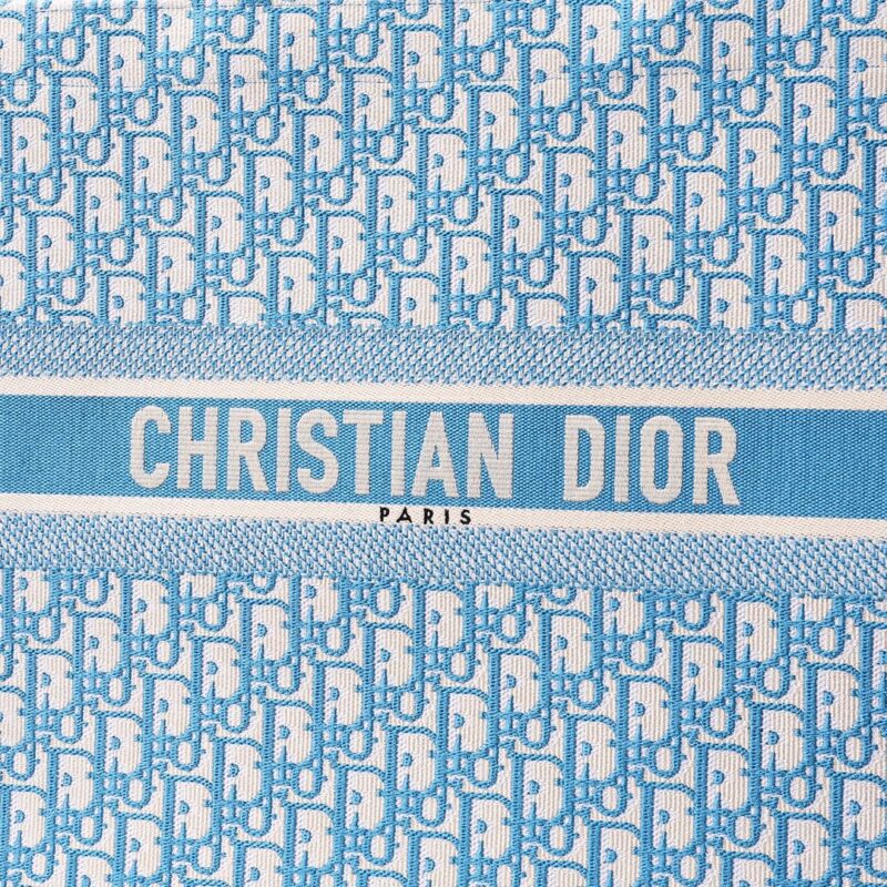 Replica Dior Tote Book CD Light Blue - near-authentic luxury replica handbag