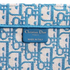 Replica Dior Tote Book CD Light Blue - premium-grade designer purse dupe
