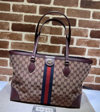 Replica Gucci Ophidia Medium Tote Red - premium 1:1 fake handbag model