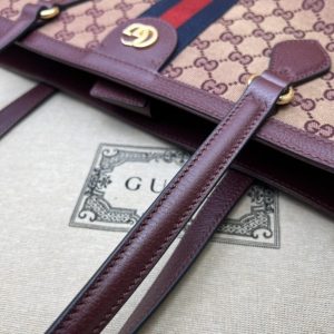 Replica Gucci Ophidia Medium Tote Red - elite superclone designer purse