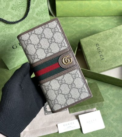 Replica Gucci Interlocking Long Wallet - near-authentic luxury replica handbag