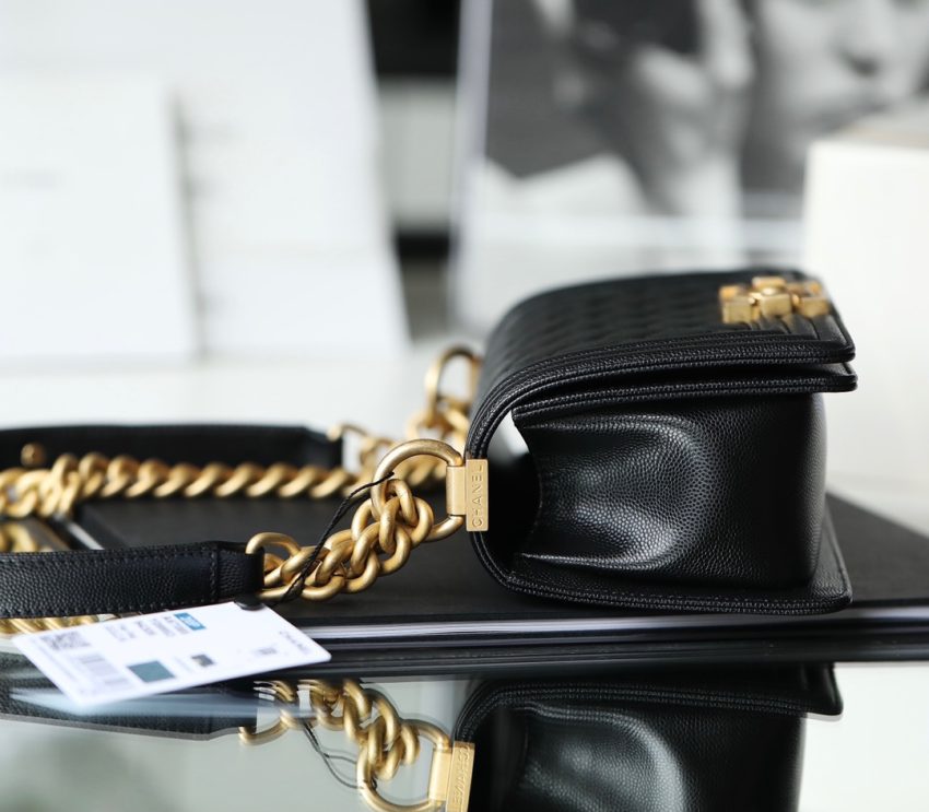 Replica CHANEL Le Boy Black - best-selling designer handbag dupe