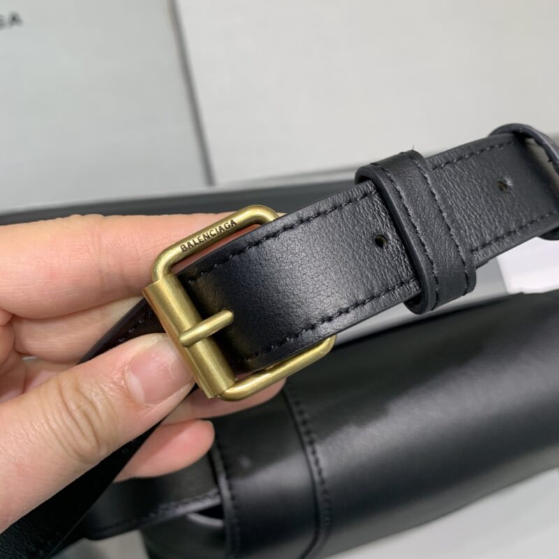 Replica Balenciaga Hourglass Mini Black - best quality luxury bag dupe