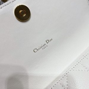 Replica Dior Miss Caro Pouch White - top-rated replica designer bag