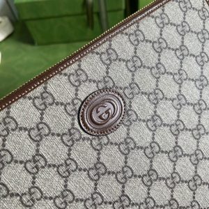 Replica Gucci Ophidia Clutch Brown - elite superclone designer purse