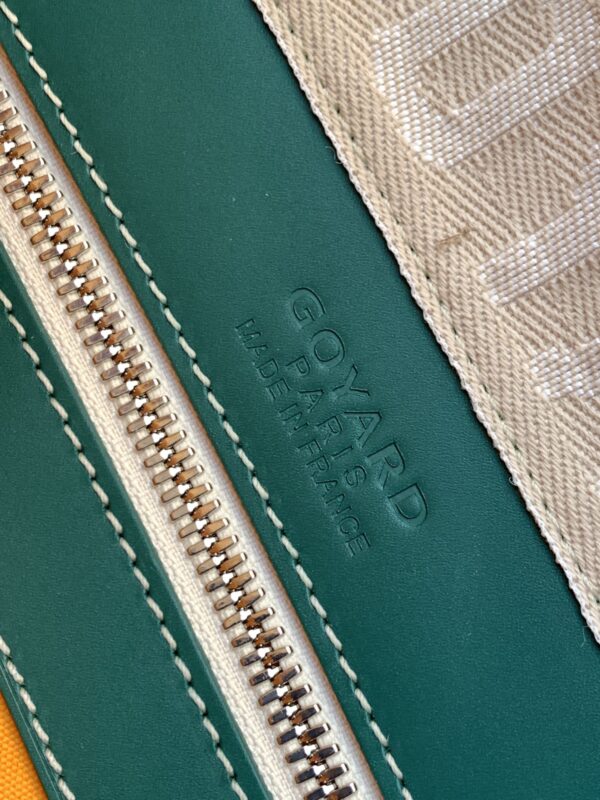 Replica Goyard Bowling 45 Bag Green - premium 1:1 fake handbag model