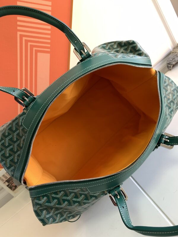 Replica Goyard Bowling 45 Bag Green - best-selling designer handbag dupe