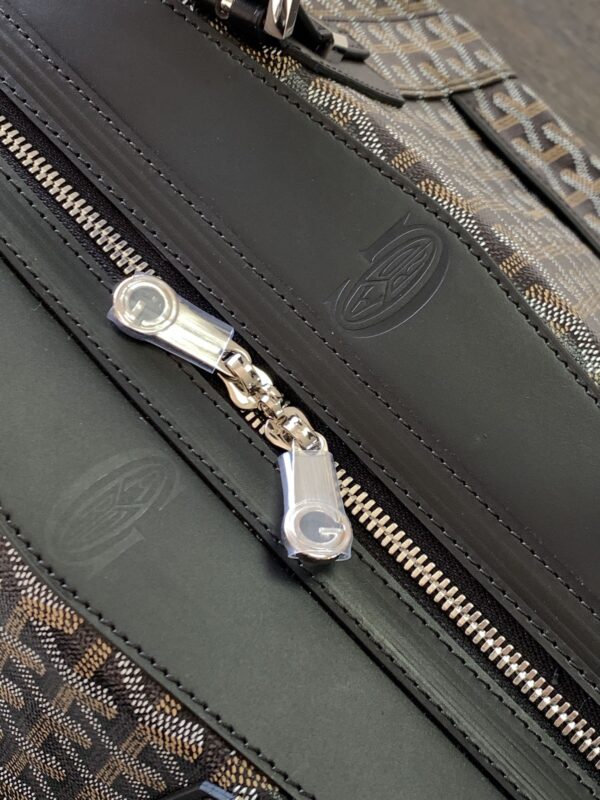 Replica Goyard Bowling 45 Bag Black - premium 1:1 fake handbag model