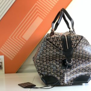 Replica Goyard Bowling 45 Bag Black - best-selling designer handbag dupe