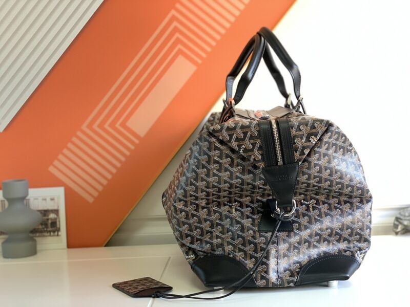 Replica Goyard Bowling 45 Bag Black - best-selling designer handbag dupe