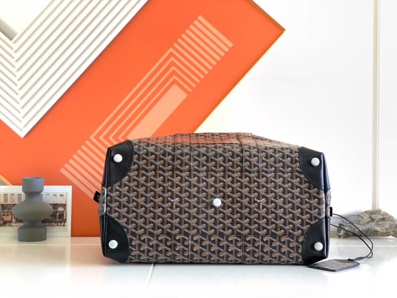 Replica Goyard Bowling 45 Bag Black - high-end fake designer purse