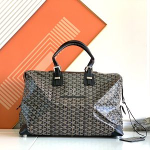 Replica Goyard Bowling 45 Bag Black - ultra-realistic fake designer tote