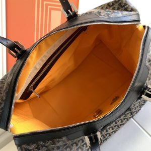 Replica Goyard Bowling 45 Bag Black - premium-grade designer purse dupe