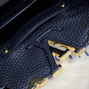 Replica Loius Vuitton Capucines Small Black - high-quality designer bag clone