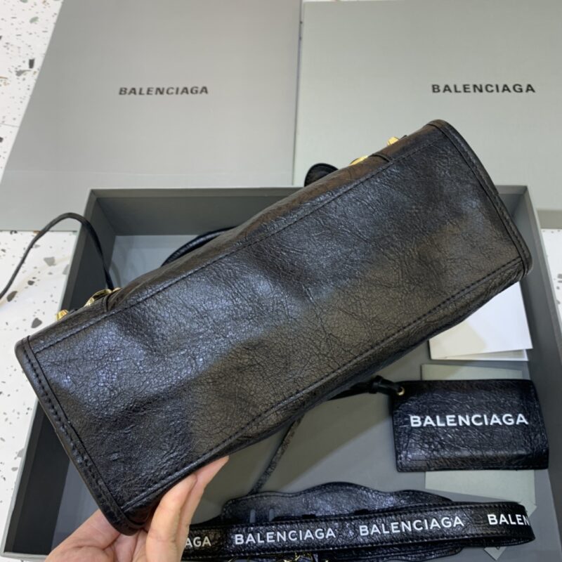 Replica Balenciaga Agneau Black - top-tier luxury replica shoulder bag
