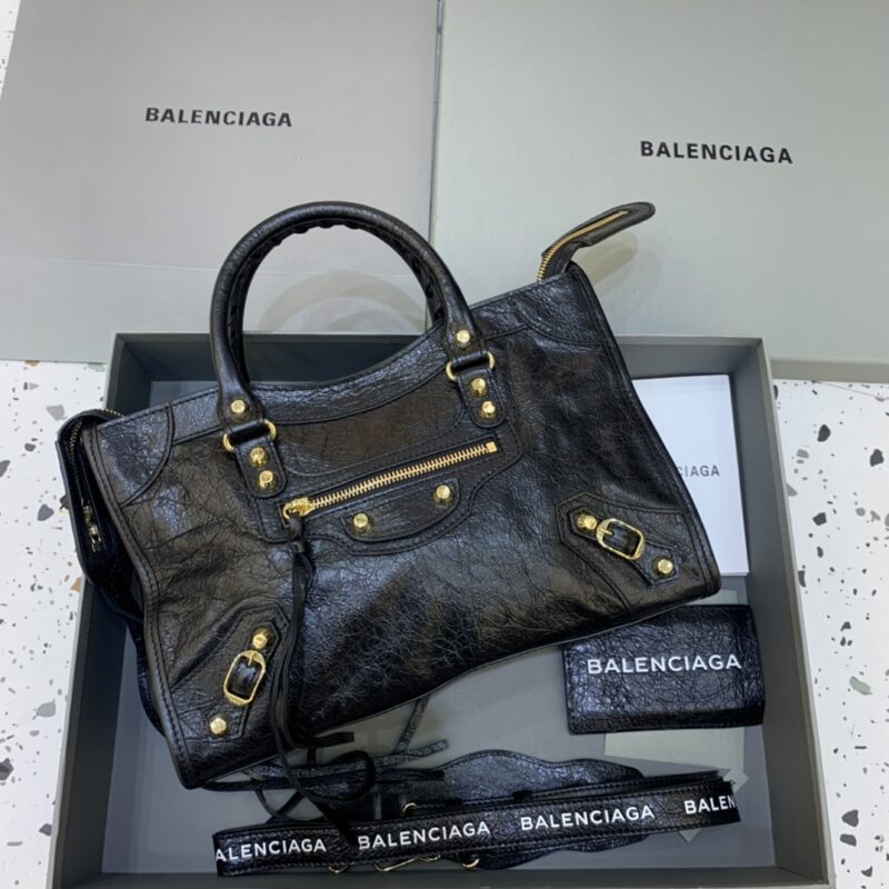 Replica Balenciaga Agneau Black - 1:1 designer replica handbag