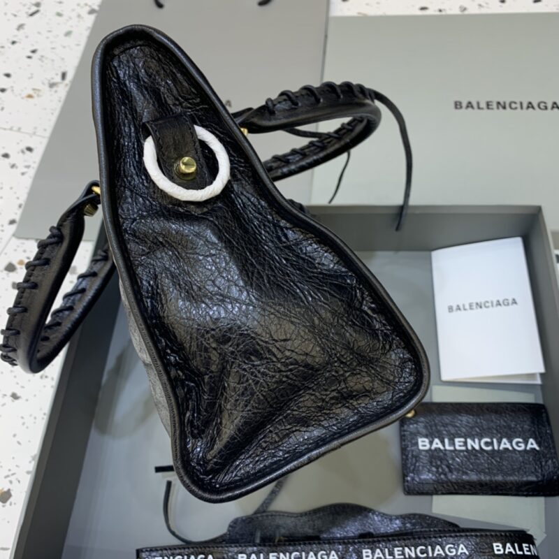 Replica Balenciaga Agneau Black - premium 1:1 fake handbag model