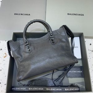 Replica Balenciaga Agneau Dark Grey - elite superclone designer purse