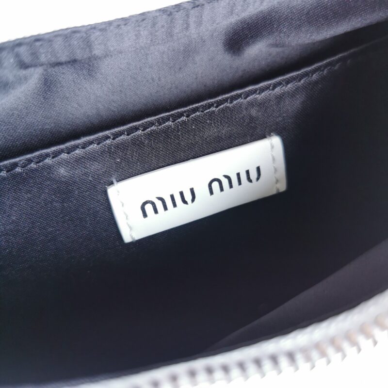 Replica Miu Miu Matelassé League White - 1:1 designer replica handbag
