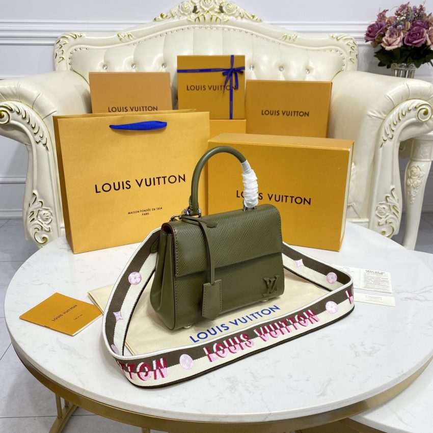Replica Louis Vuitton Cluny Mini Green - premium-grade designer purse dupe