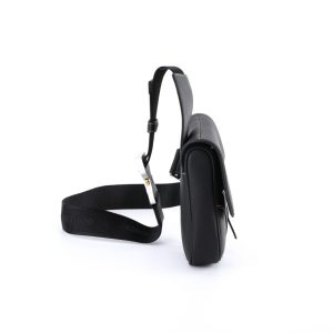 Replica Dior Saddle Bag Black Calfskin - premium 1:1 fake handbag model