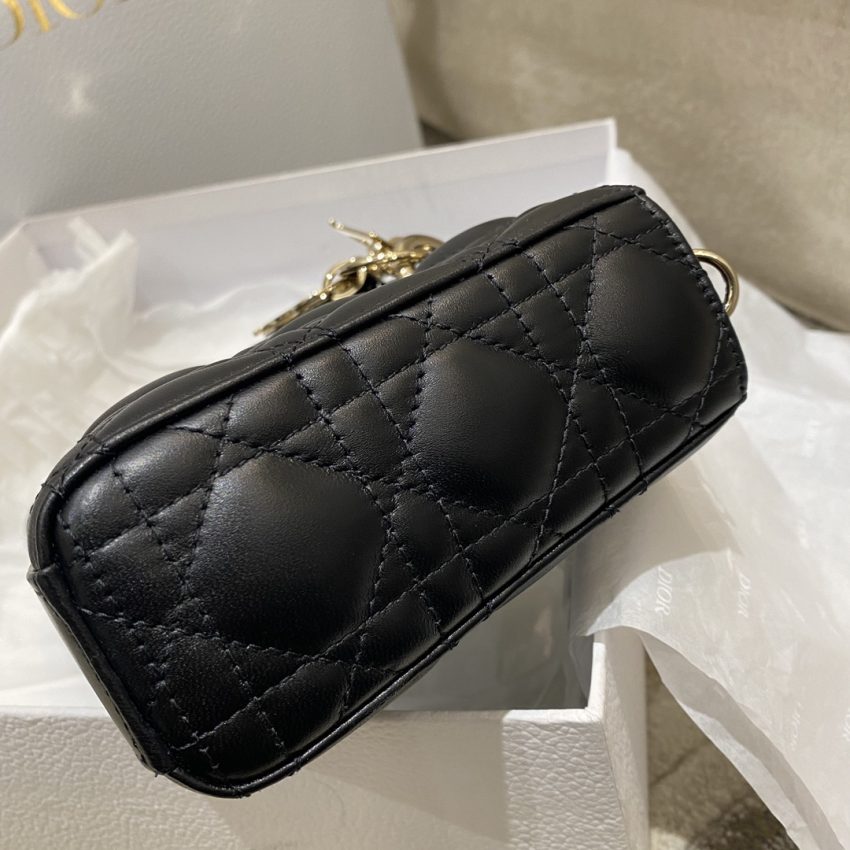 Replica Dior Lady D-Joy Large Bag Black - realistic designer-inspired fake bag