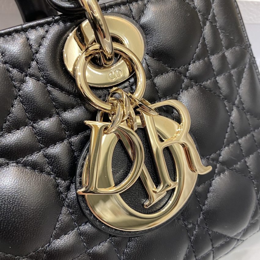 Replica Dior Lady D-Joy Large Bag Black - realistic designer-inspired fake bag