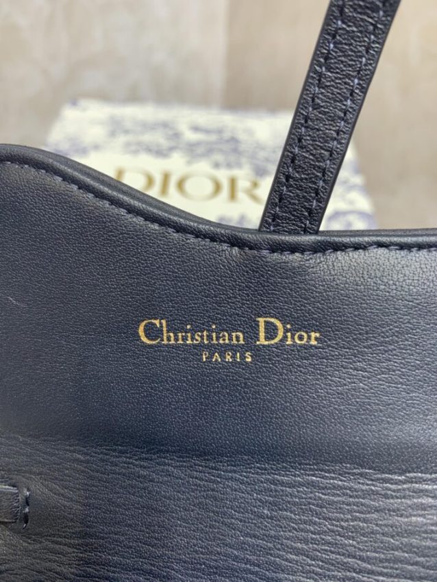 Replica Dior Saddle Pouch with Chain - high-quality designer bag clone