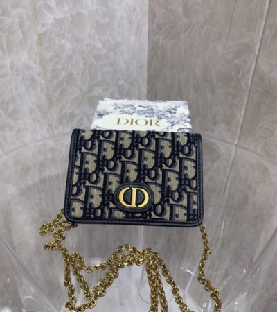 Replica Dior CD Chain Wallet - high-accuracy replica luxury purse