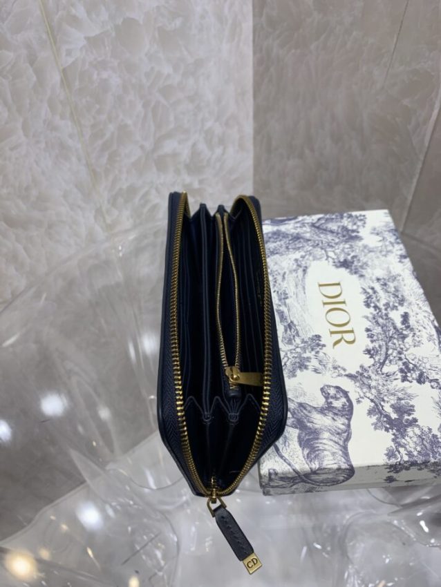 Replica Dior Long Zipper Wallet - 1:1 designer replica handbag