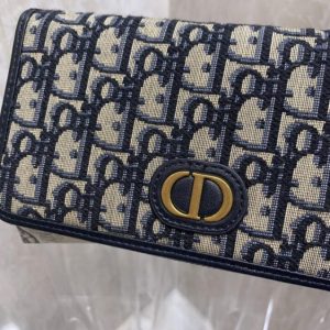 Replica Dior Long Zipper Wallet - 1:1 designer replica handbag