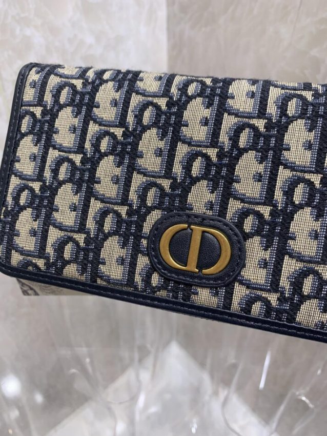 Replica Dior Long Zipper Wallet - 1:1 designer replica handbag