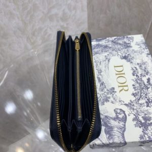 Replica Dior Long Zipper Wallet - premium 1:1 fake handbag model