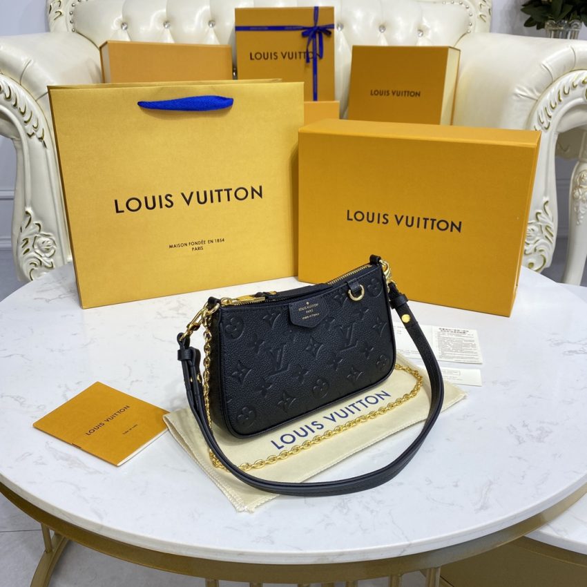 Replica Louis Vuitton Easy Pouch Black - best-selling designer handbag dupe