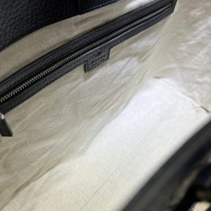 Replica Gucci Ophidia Medium Tote Black - realistic designer-inspired fake bag