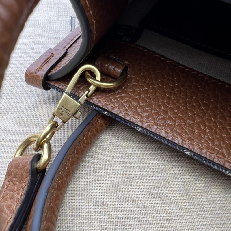 Replica Gucci Ophidia Mini Tote Bag Blue Denim - 1:1 designer replica handbag